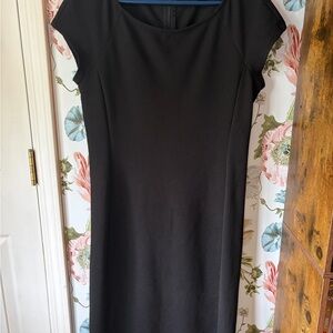 Ice Black Midi Dress